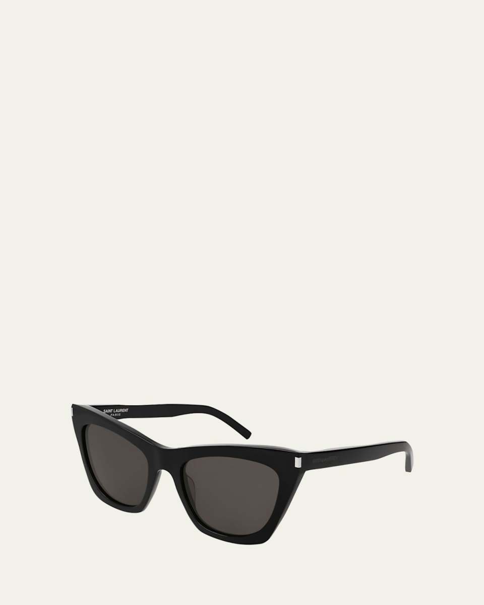 Kate Cat-Eye Acetate Sunglasses, Black